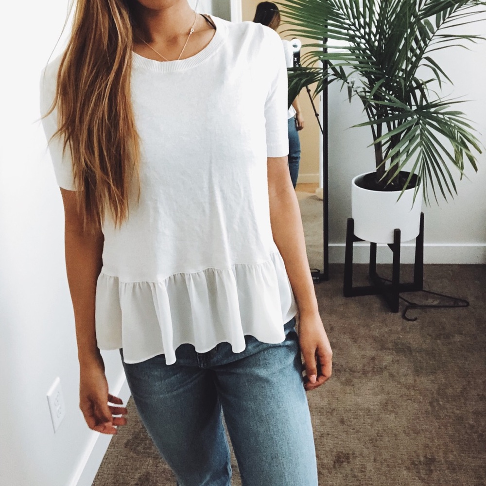 Peplum top